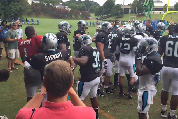 New twist: Stars mixing it up in NFL training camp fights