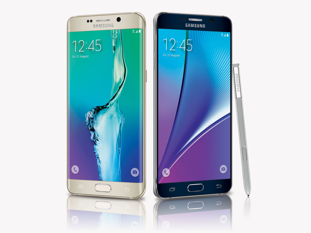 Samsung launches new handsets in battle of the big phones