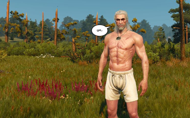 New Witcher 3 Patch Fixes Accidentally Armorless Geralt