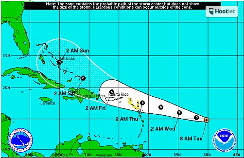 NOAA Erika othere