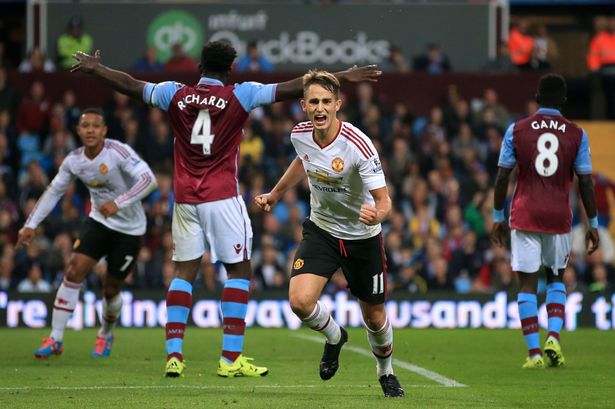 Nick Potts  PA Wire

Adnan Januzaj opens the scoring for Man Utd