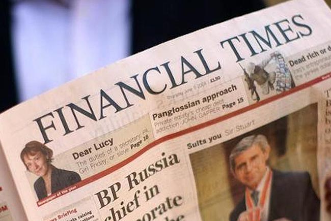 Pearson confirms it is close to Financial Times sale