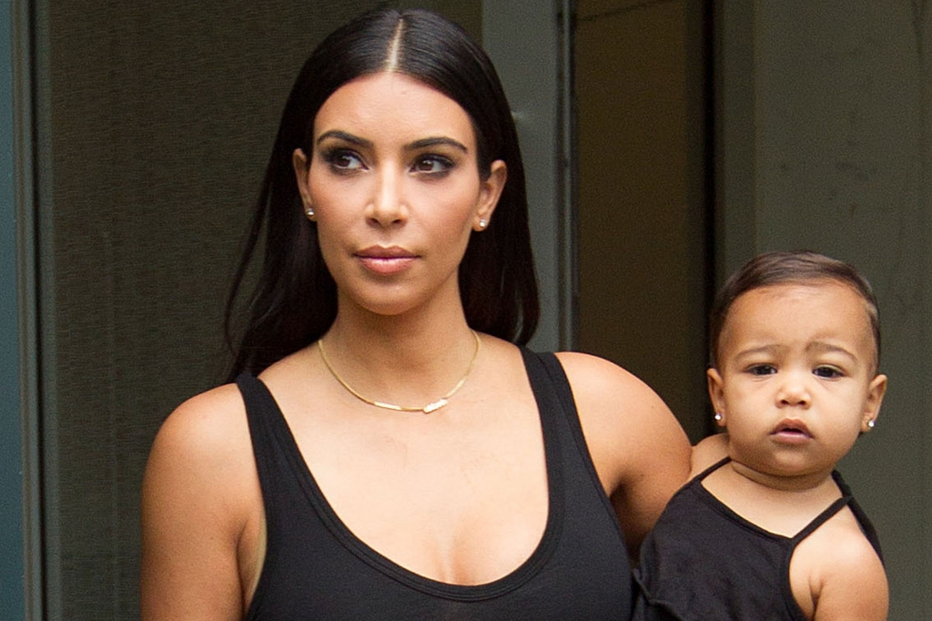 North West's Custom-Made Jacket Matches Kim Kardashian's $2390 Balmain Blazer