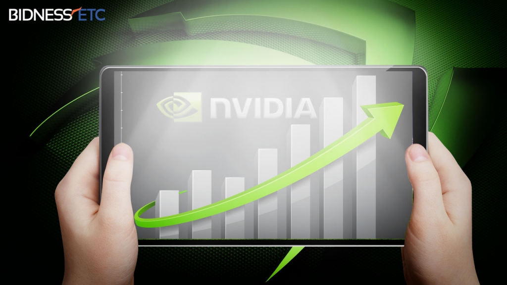 Nvidia Corporation Reports Upbeat Quarterly Earnings Stock High In Green