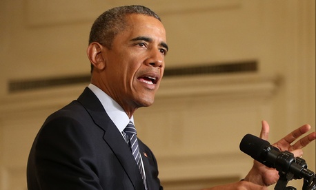 Obama spoke about his Clean Power Plan Monday at the White House