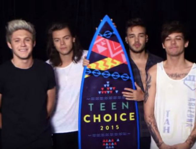 One Direction Scooped Up 8 Teen Choice Awards