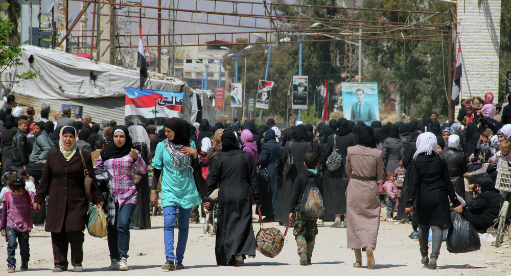 Yarmouk refugee camp in Damascus