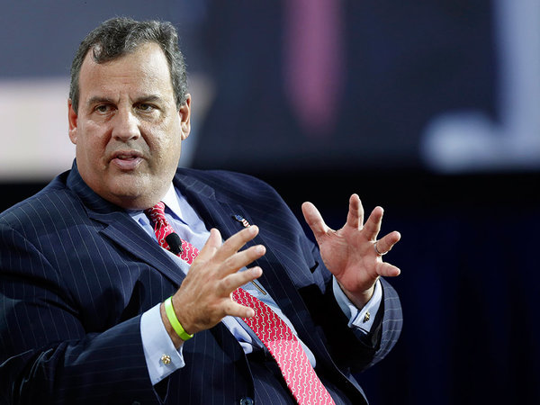 Republican presidential candidate Chris Christie speaks during an education summit Wednesday Aug. 19 2015 in Londonderry N.H