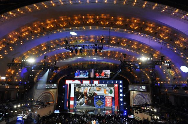 Chicago’s Auditorium Theatre hosted the 2015 NFL draft