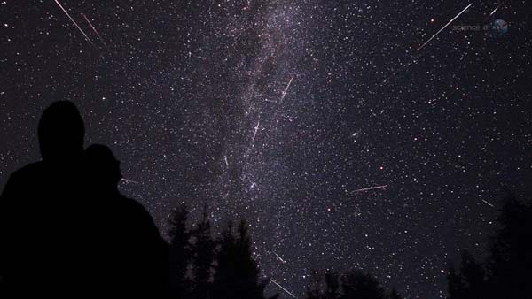 Perseid meteor shower