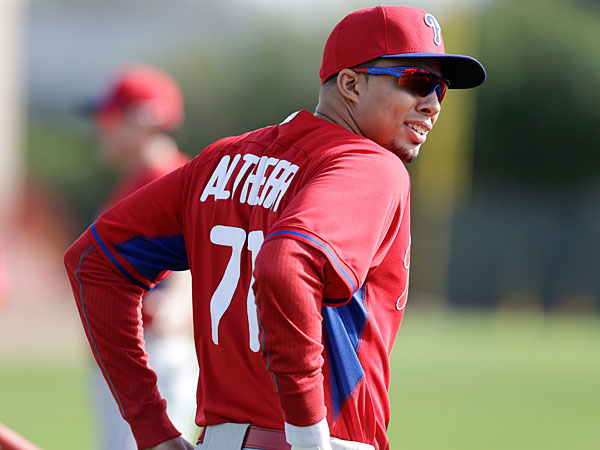 Phillies outfielder Aaron Altherr