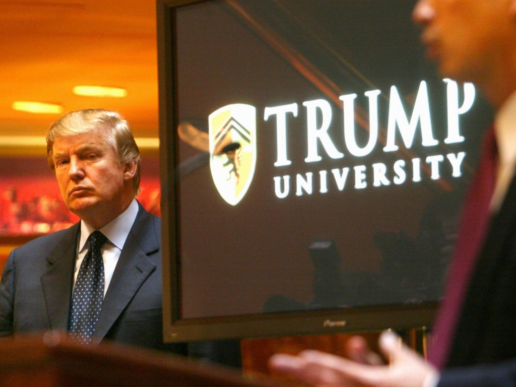 Trump claims that his Trump University was legit