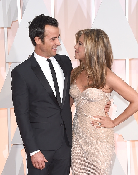 Justin Theroux and Jennifer Aniston