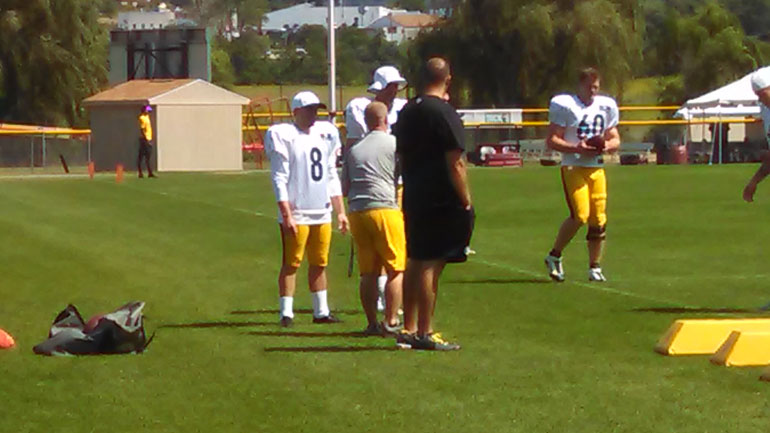 Garrett Hartley Pittsburgh Steelers Training Camp