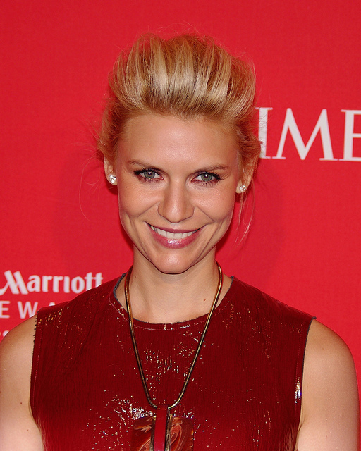 039;Homeland&#039 actress Claire Danes at 2012's Time 100 Gala