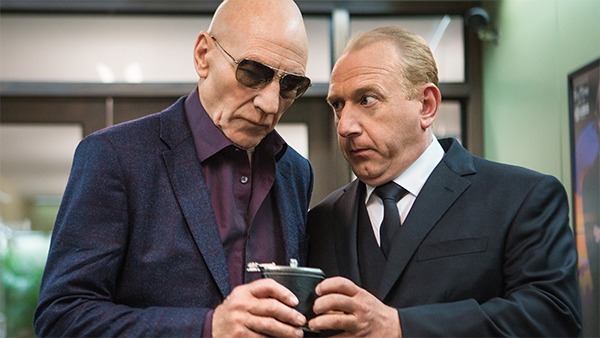 Patrick Stewart flexes his comedy muscle in 'Blunt Talk'