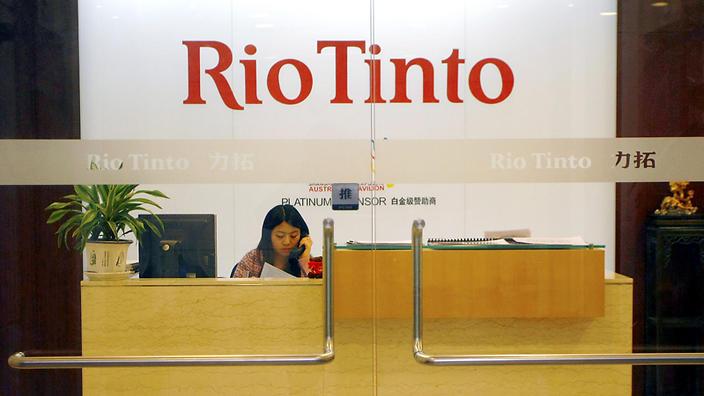 Plunging iron ore prices are expected to have majorly hurt Rio Tinto's earnings last financial year