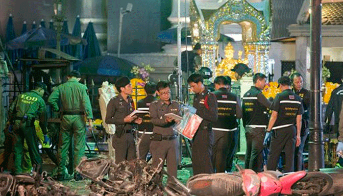 Bangkok Hindu shrine bombing One CCTV suspect freed says police