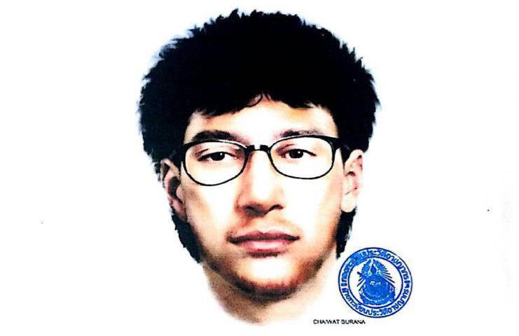 Bankok Bomb Suspect Sketch