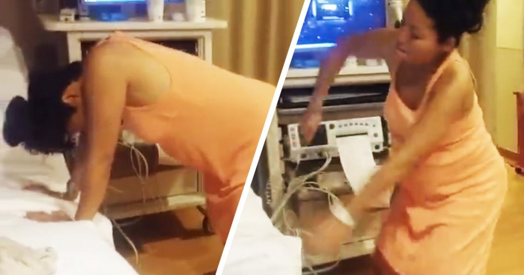 Pregnant Mama Uses The Power Of Dance To Relieve Labor Pain Entertains Everyone