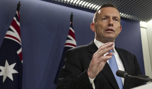 Prime Minister Tony Abbott tried to make the best of announcing the resignation of Bronwyn Bishop as Speaker