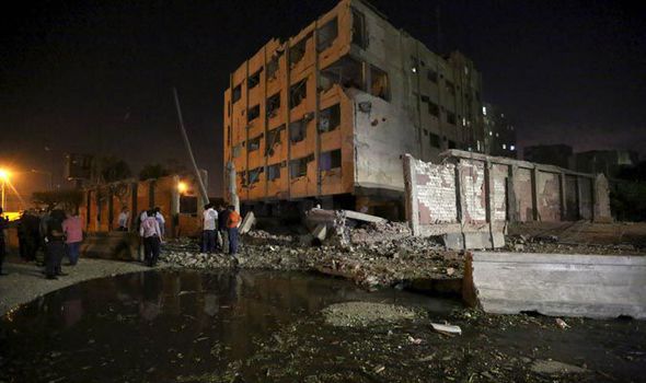 Cairo was rocked by a car bomb in the early hours of this morning