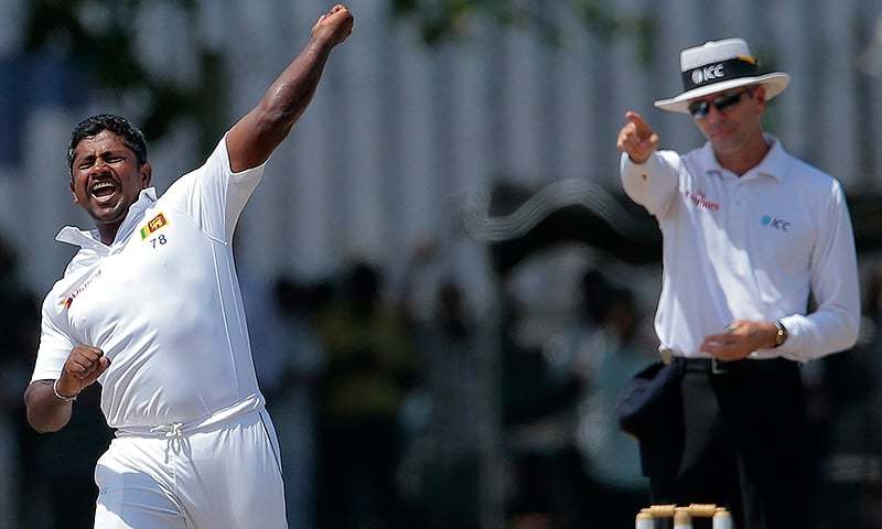 Rangana Herath picked up seven wickets in one of the most dramatic comebacks in Test cricket. &mdash AP