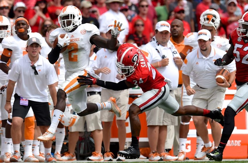 NCAA Football Tennessee at Georgia