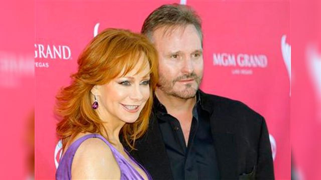 Reba McEntire left and Narvel Blackstock arrive at the 44th Annual Academy of Country Music Awards in Las Vegas