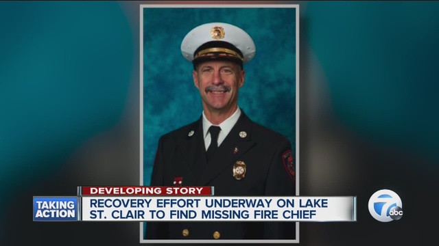 Recovery effort continues Lake St. Clair for Southfield fire chief                      WXYZ