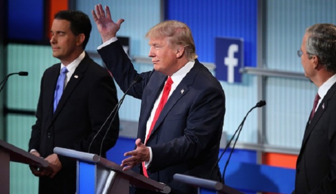 Who came out top in the US Republican television debate?