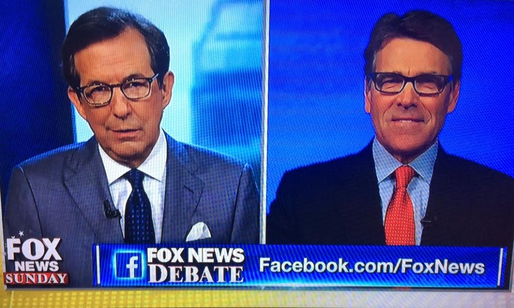 Former Texas Gov. Rick Perry discusses Donald Trump's candidacy ahead of the Aug. 6 2015 GOP debate on'Fox News Sunday with Chris Wallace