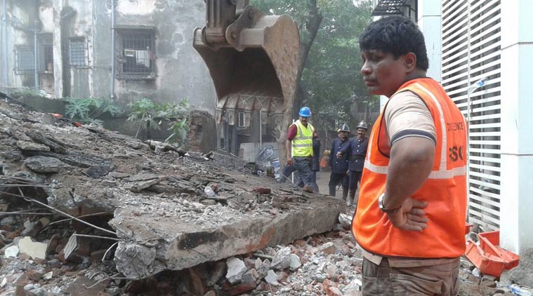 Krishna Niwas building collapsed