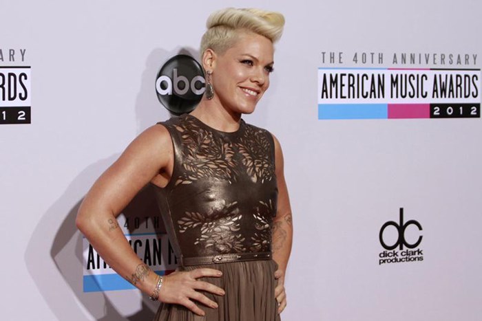 ReutersPink at the American Music Awards 40th Anniversary