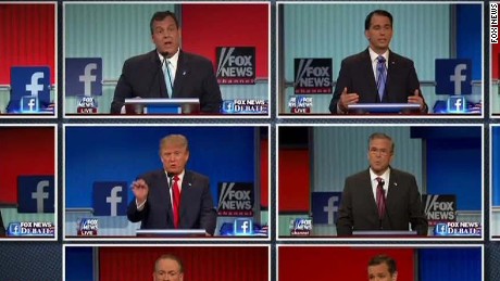 What did the GOP candidates&#39 body language say