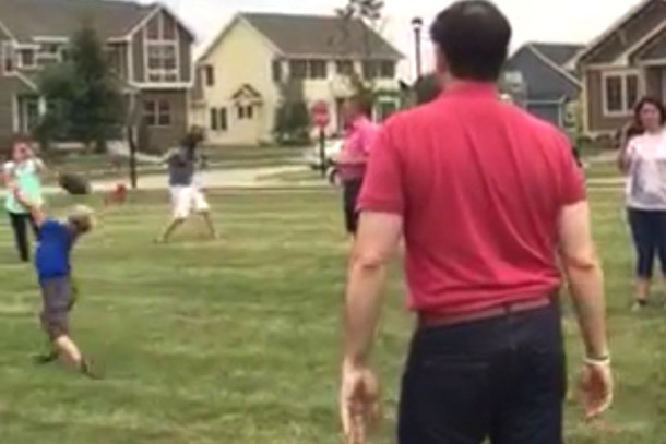 4-Year-Old Kid Hit in the Face By Marco Rubio's Football Warns'I'll Be Waiting For You