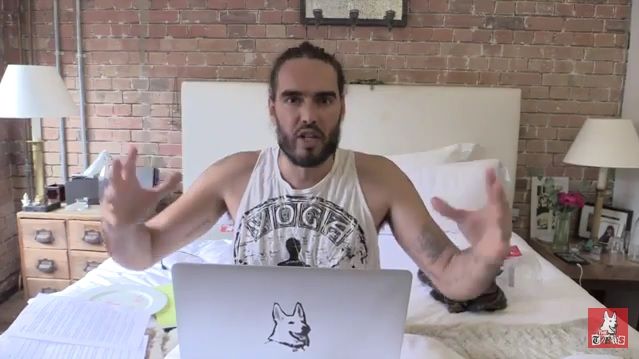 Russell Brand halts The Trews and takes Facebook and Twitter break