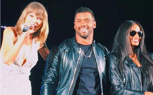 Russell Wilson and Ciara had a good time hanging with Taylor Swift