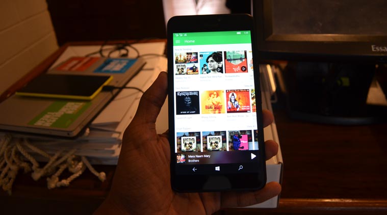 Saavn in Microsoft Windows 10