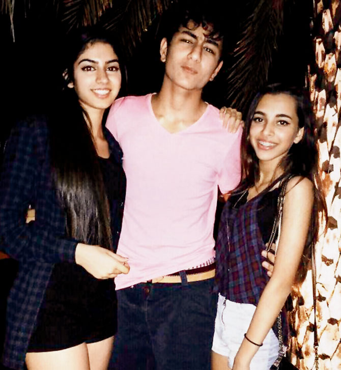 Khushi Kapoor Ibrahim Khan and Aaliya Kashyap