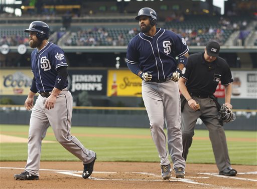 Padres RF Matt Kemp becomes first in club history to hit for cycle