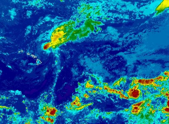 Satellite imagery of T.S. Hilda | Image Source NOAA