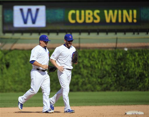 Kyle Schwarber,Chris Denorfia