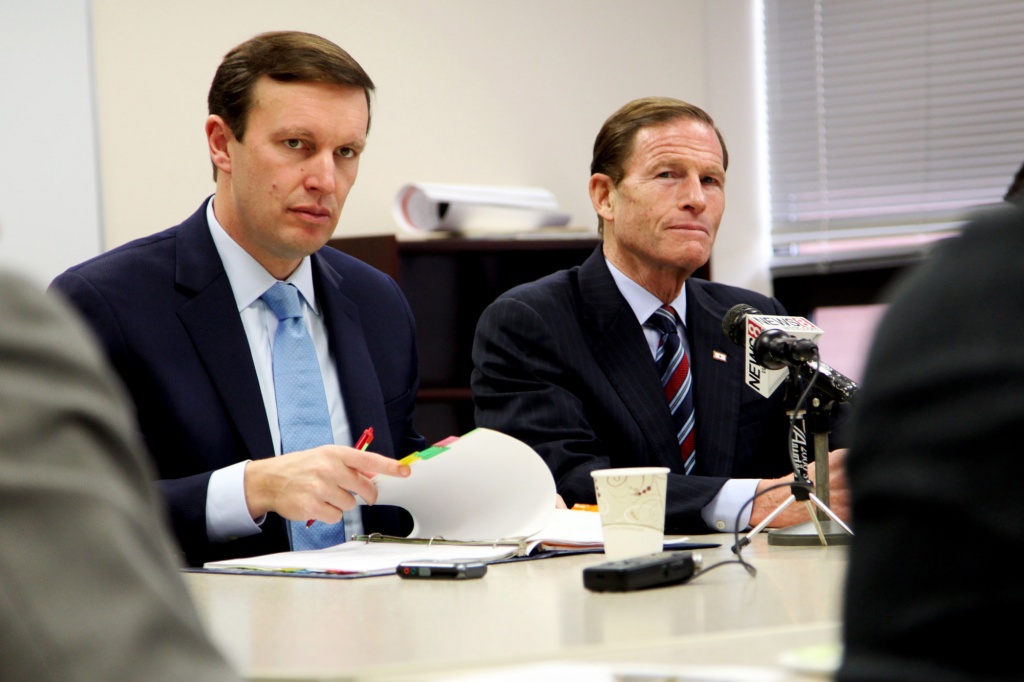 Sens. Chris Murphy and Richard Blumenthal