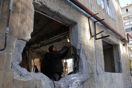 Shelling over the past day had killed two civilians and wounded 15 more