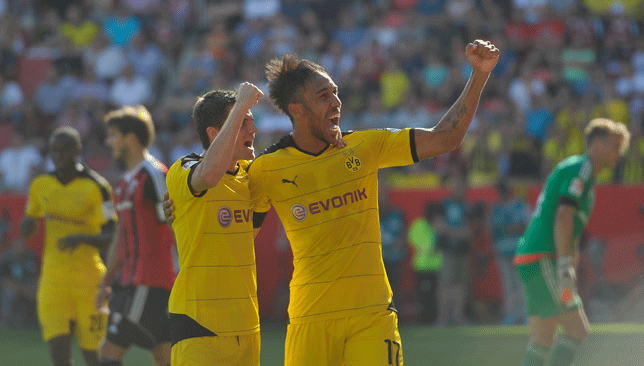 Aubameyang has already netted two league goals so far this season