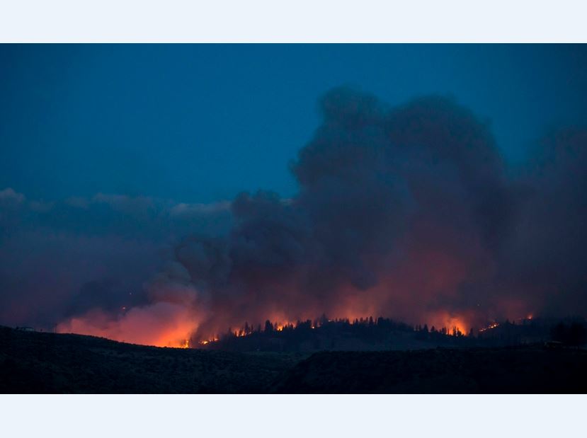 Wildfire in Washington State