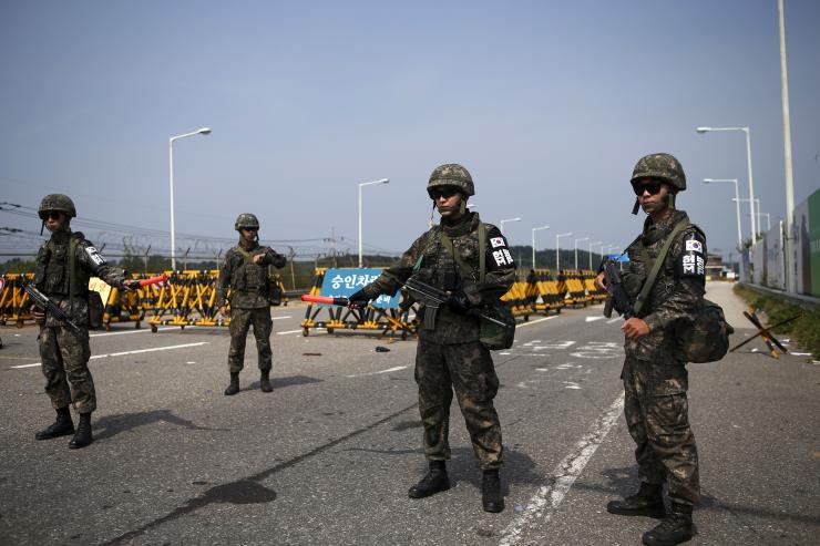South Korea border talks