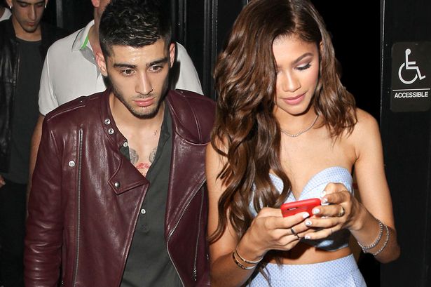 Zayn getting close to Zendaya