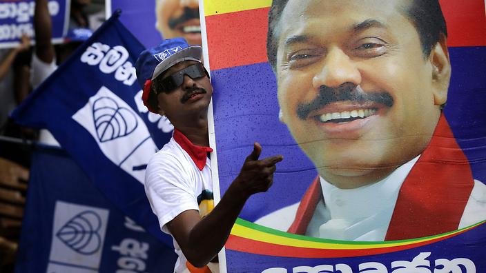 Sri Lanka's PM claims victory over ex-strongman in parliamentary election